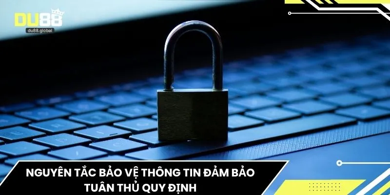 Nguyên tắc bảo vệ thông tin đảm bảo tuân thủ quy định